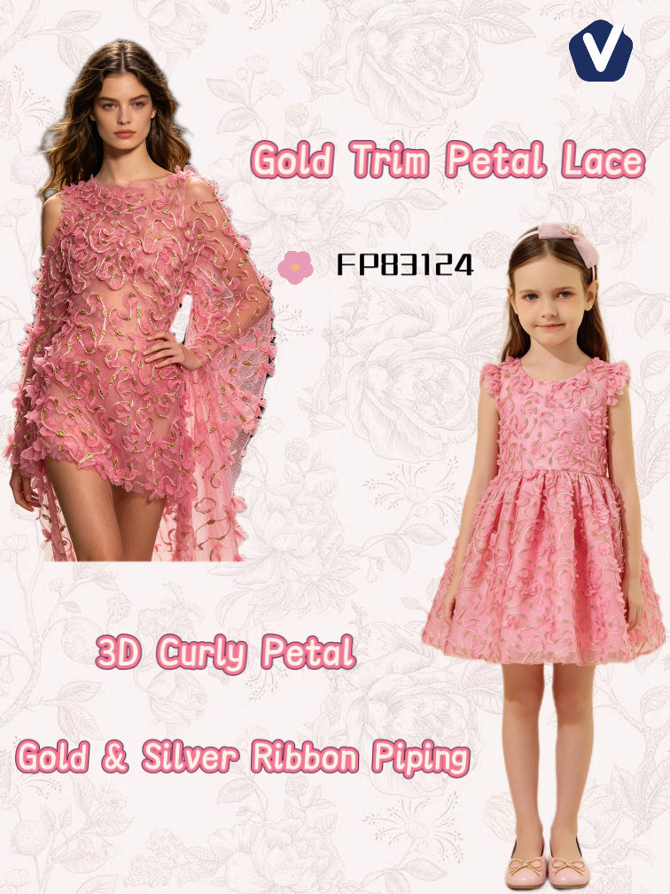 FP83124 / X2908 / Lace Embroidery fabric image