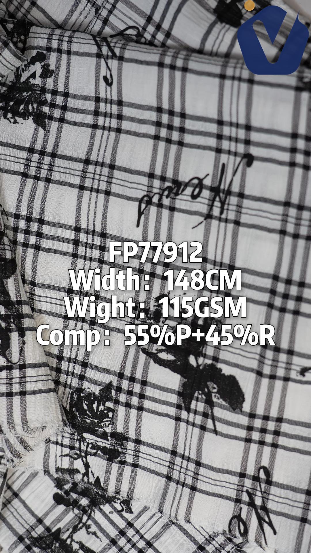 FP77912 / A526-490 / Processed Womenswear Fabric fabric image