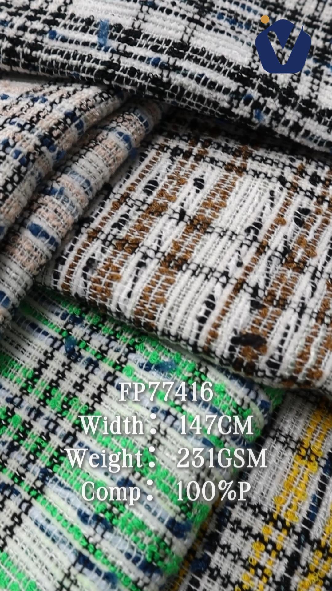 FP77416 / 1975 / Chanel-style Tweed fabric image