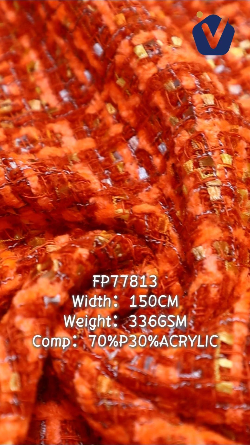 FP77813 / 264 / Chanel-style Tweed fabric image