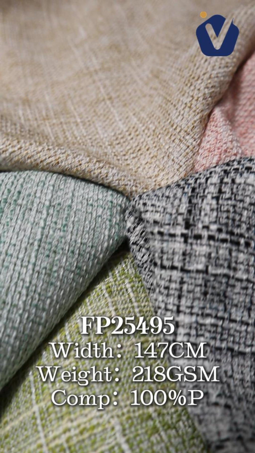 FP25495 / 204 / Chanel-style Tweed fabric image