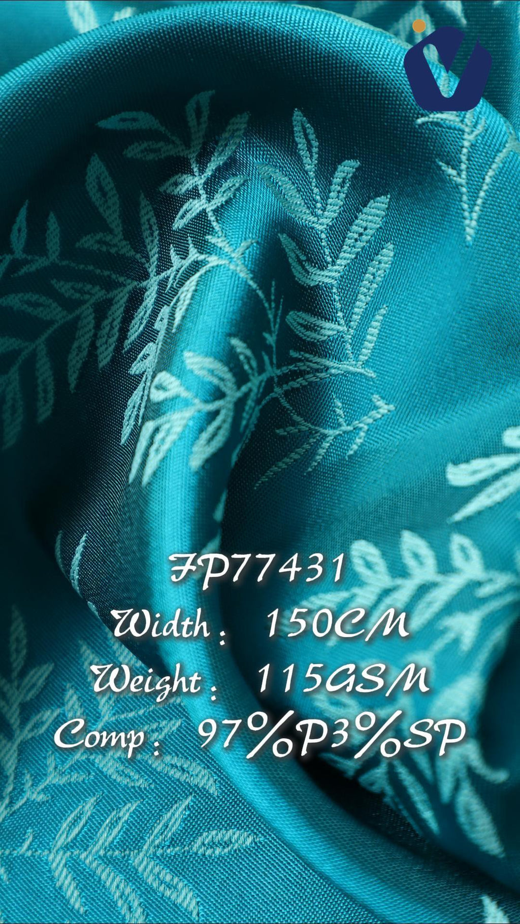 FP77431 / JD198 / Satin Jacquard fabric image