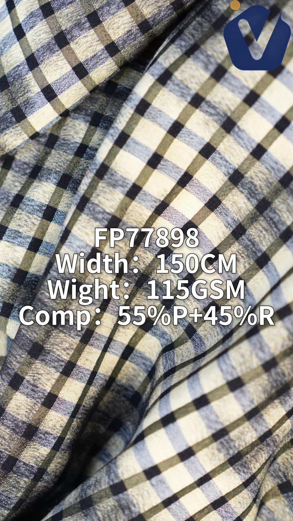 FP77898 / A331-1 / Processed Womenswear Fabric fabric image