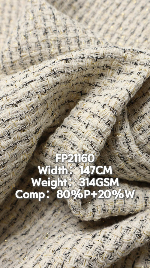 FP21160 / 344 / Chanel-style Tweed fabric image