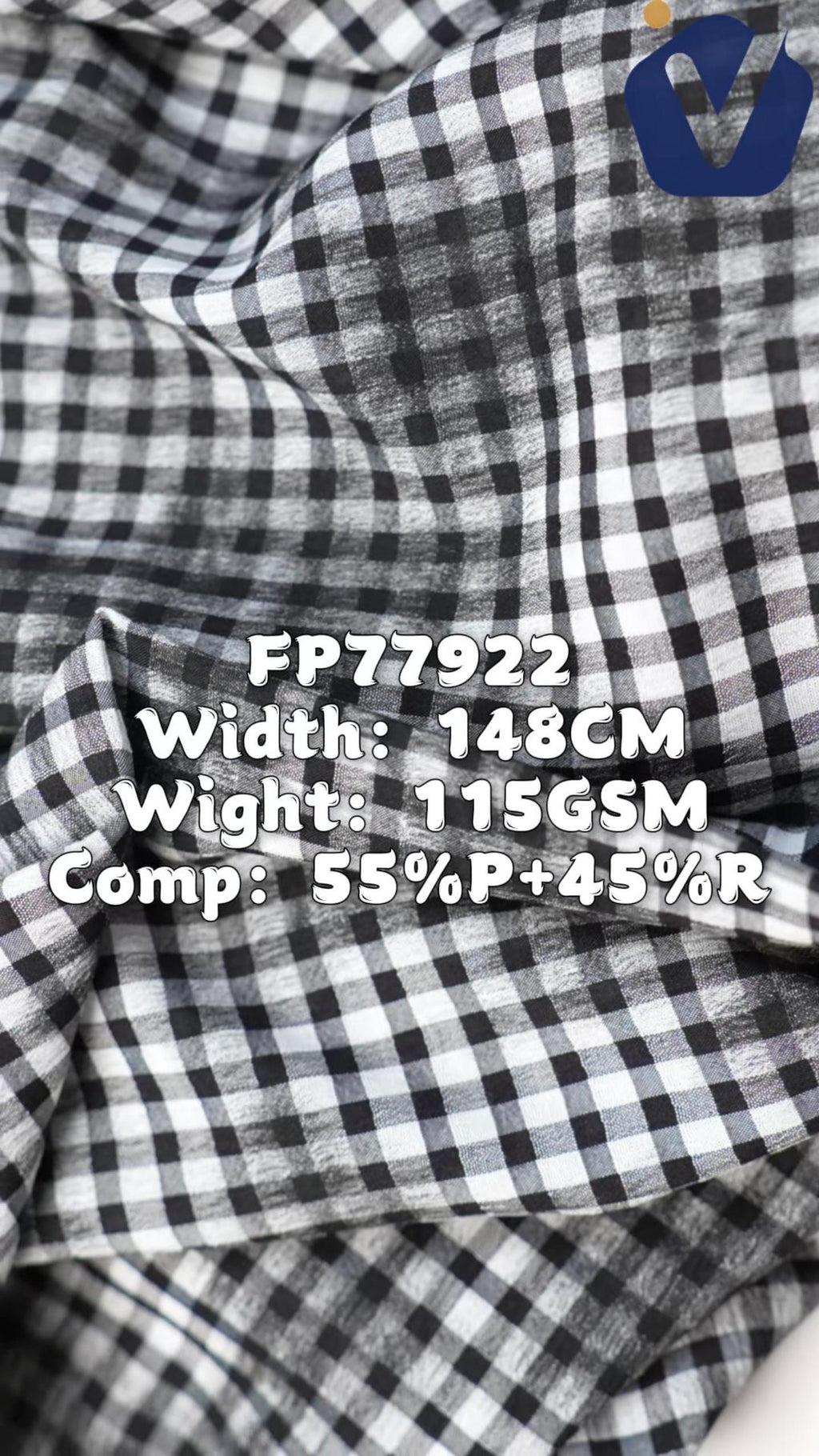 FP77922 / 361-8 / Processed Womenswear Fabric fabric image