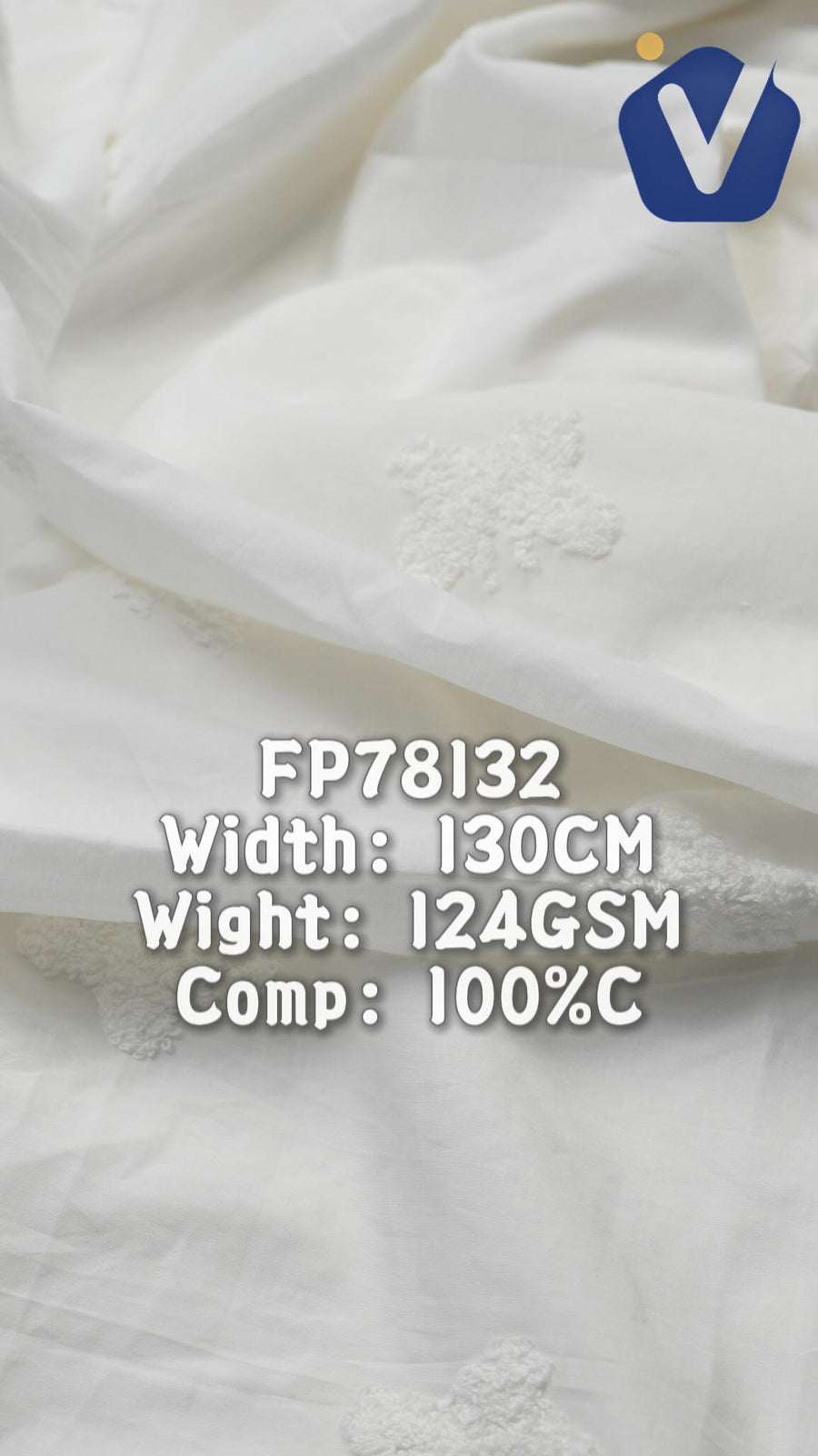 FP78132 / Q009 / Embroidery Fabric
