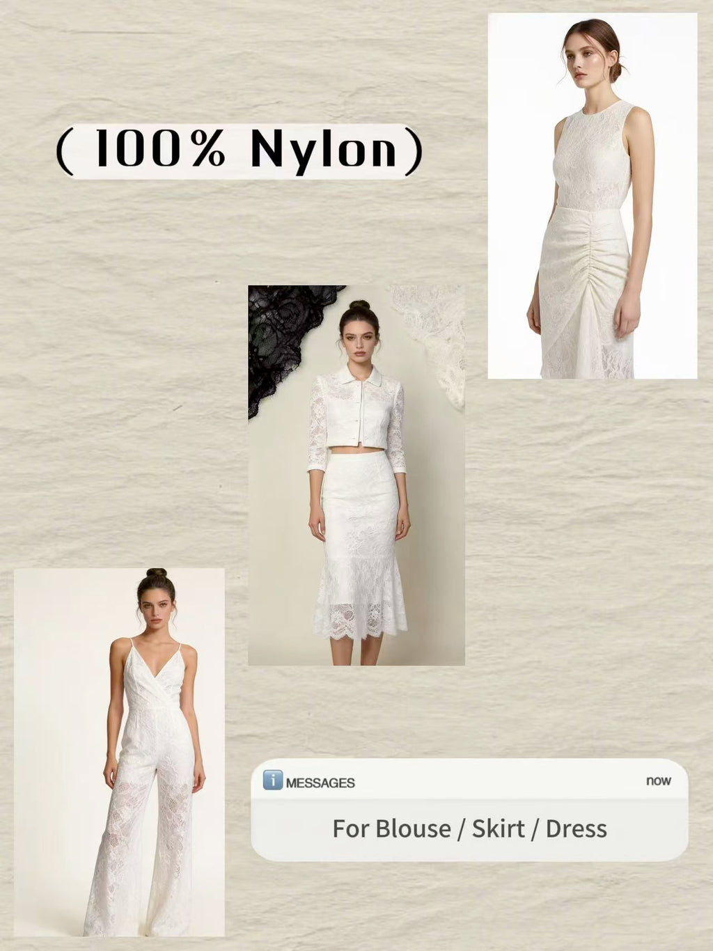 FP60445 / X1516 / Lace Embroidery fabric image