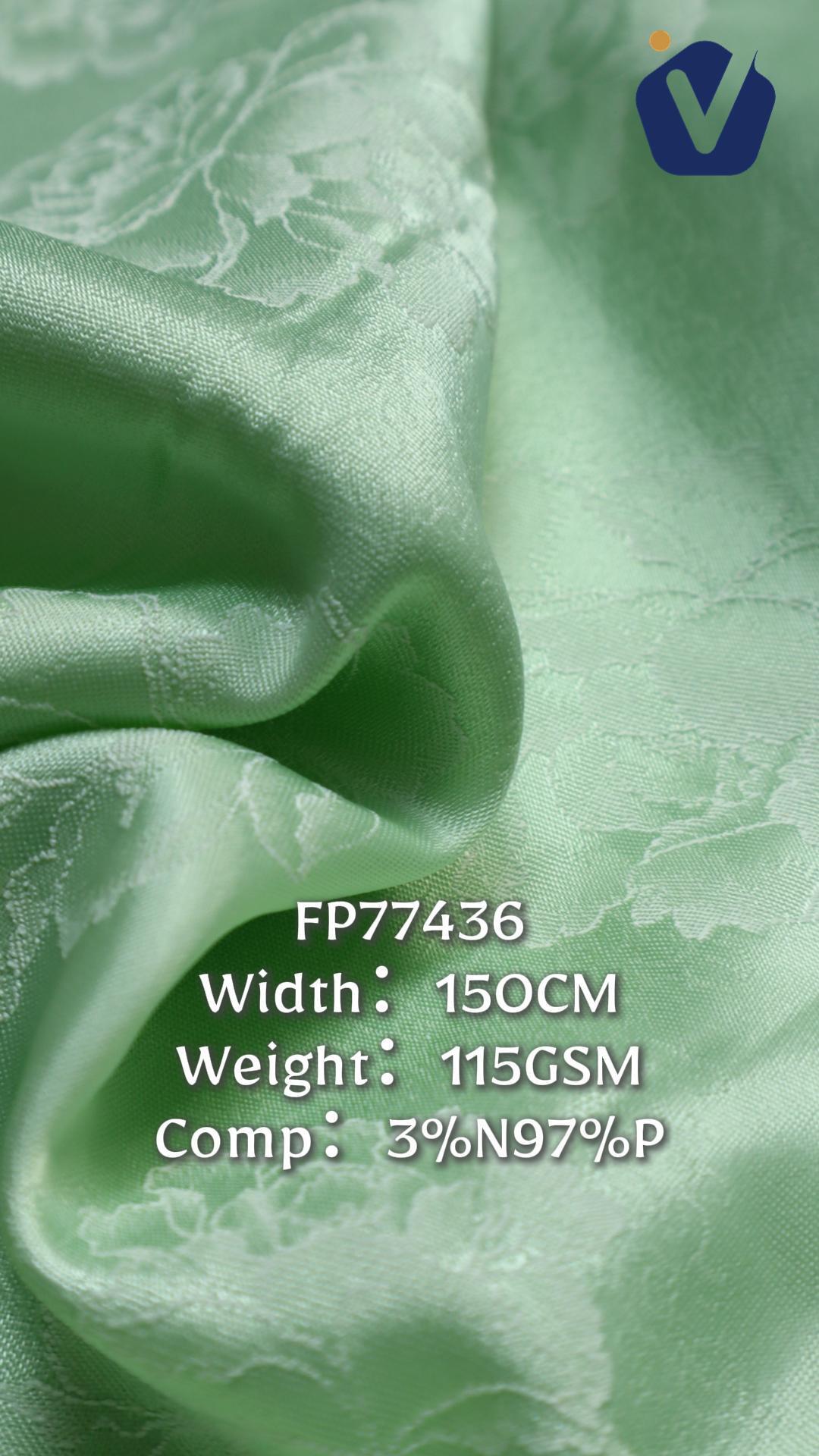 FP77436 / JD240 / Satin Jacquard fabric image