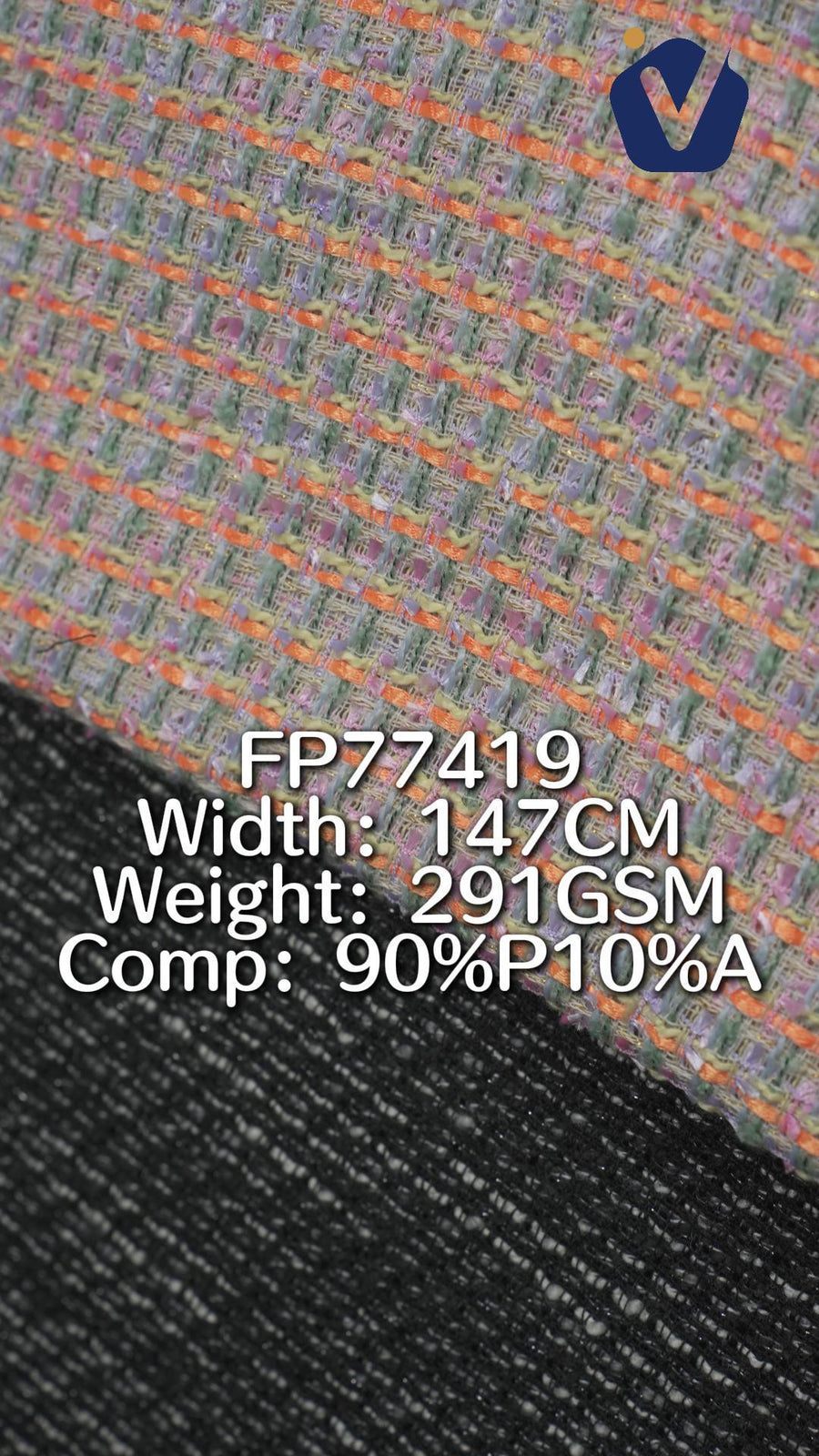 FP77419 / 217 / Chanel-style Tweed