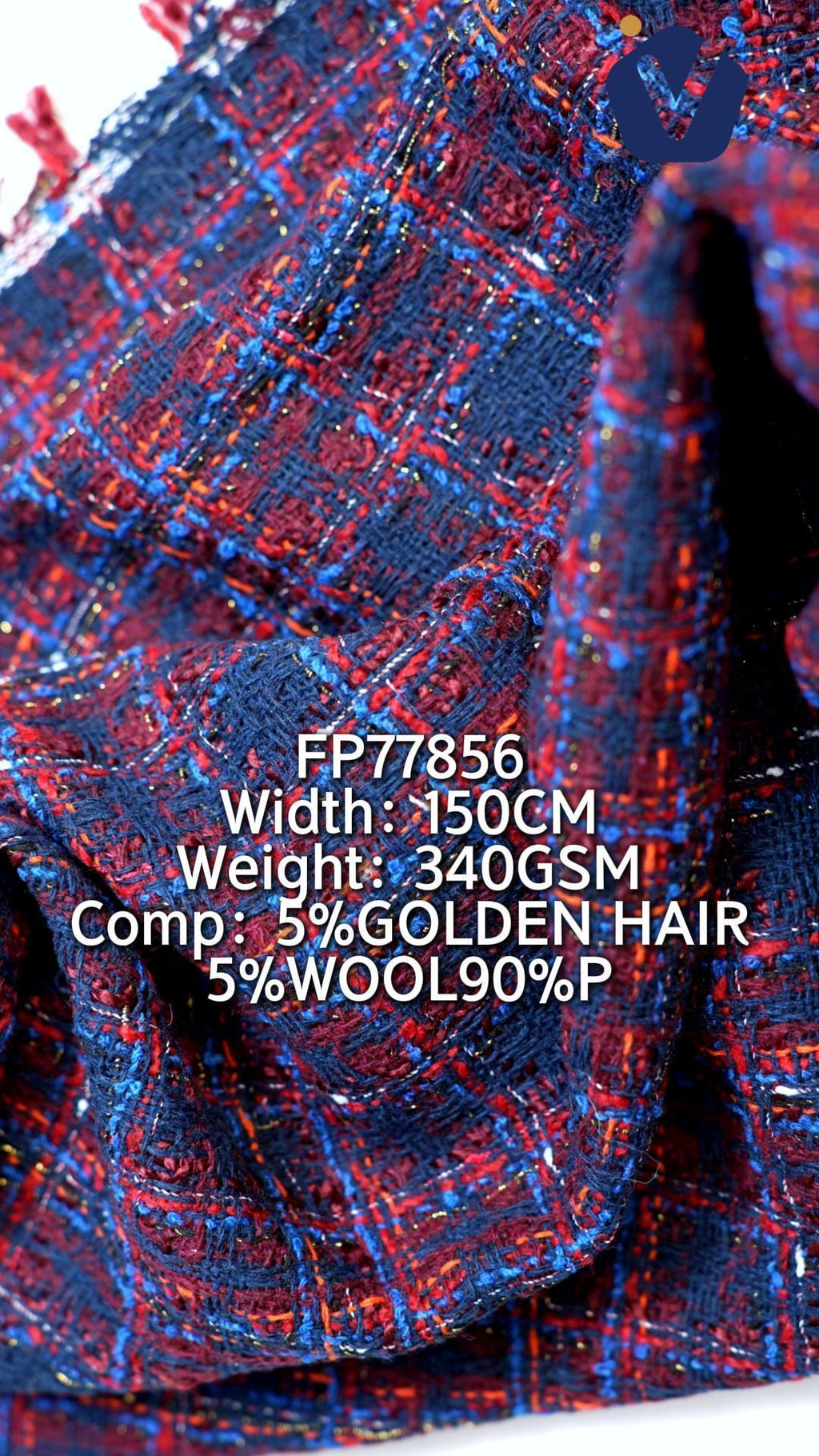 FP77856 / 1981 / Chanel-style Tweed fabric image