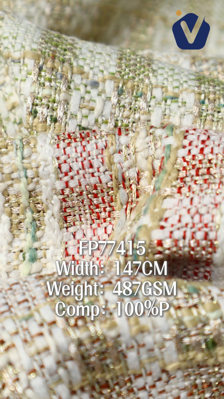 FP77415 / 1932 / Chanel-style Tweed