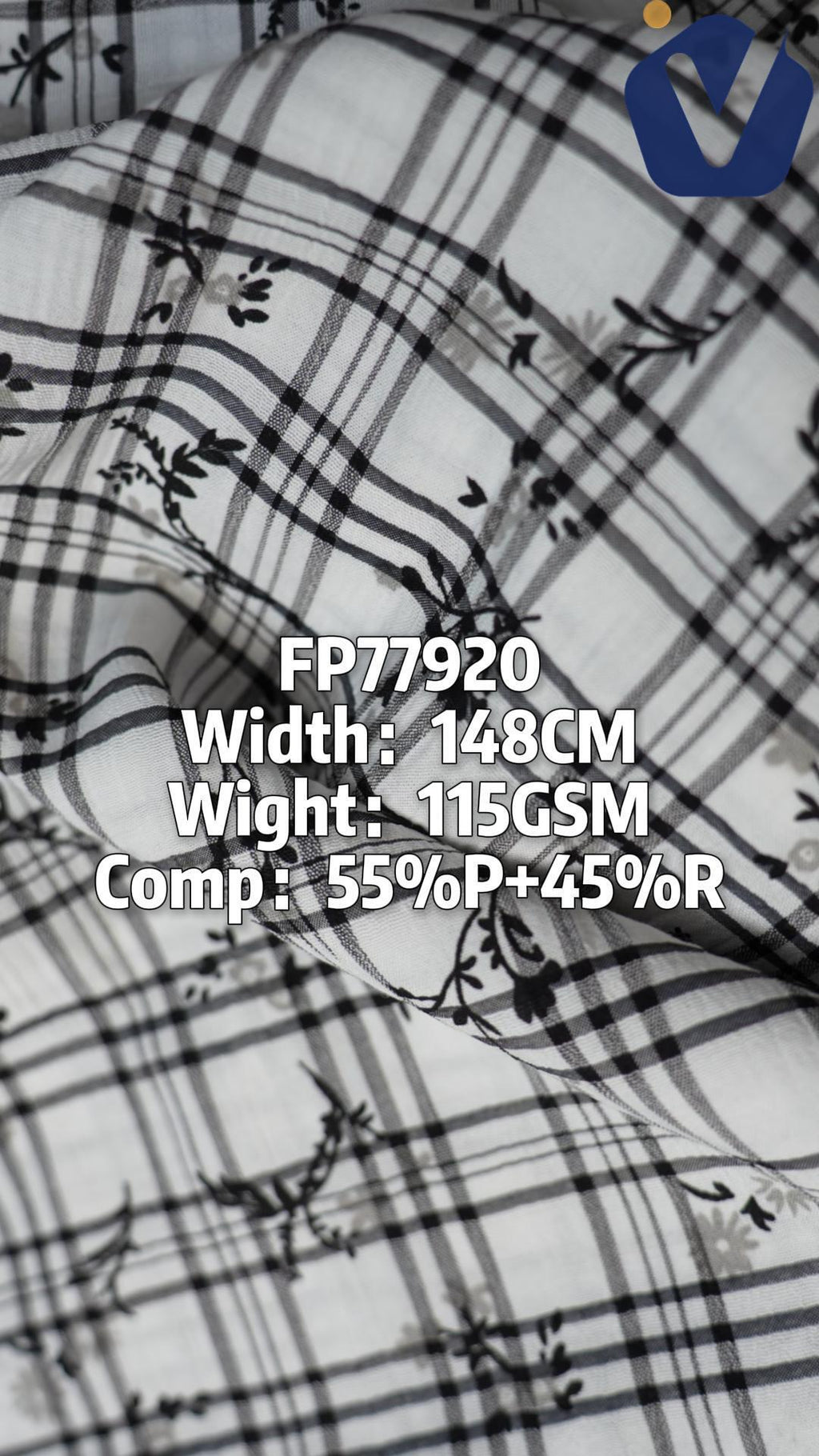 FP77920 / A526-468 / Processed Womenswear Fabric fabric image