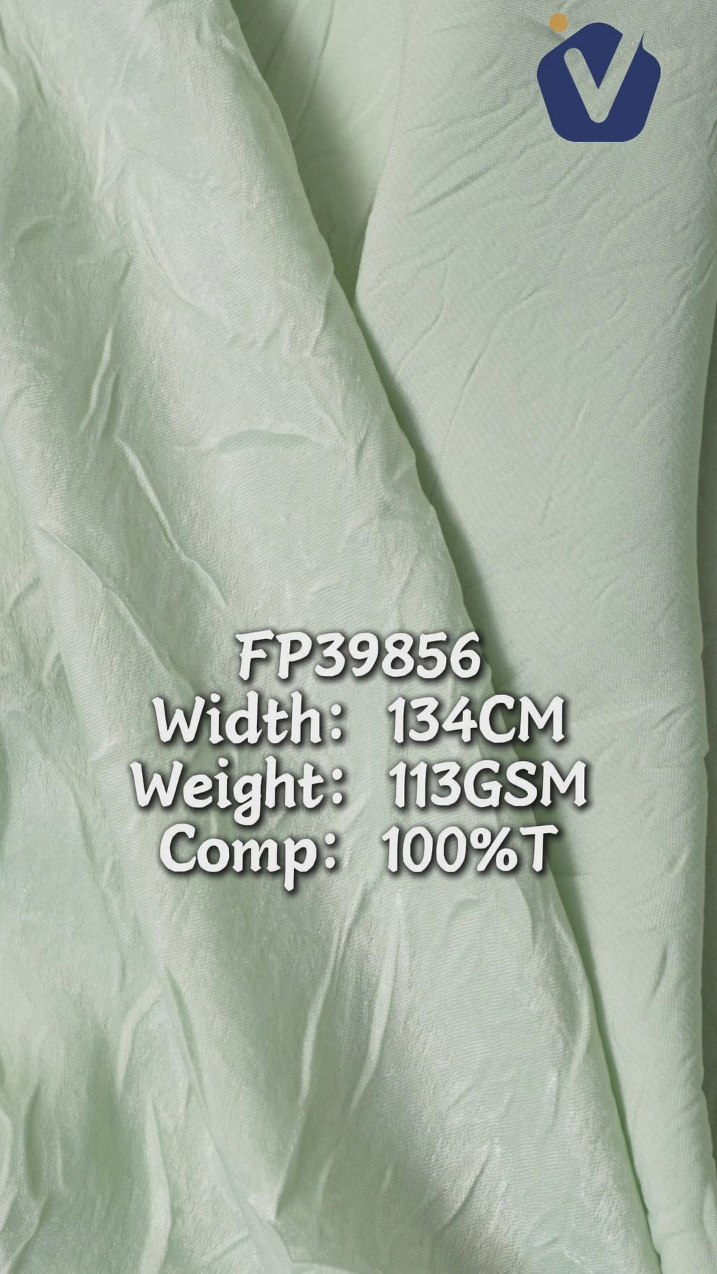 FP39856 / T-287 / Processed Womenswear Fabric fabric video